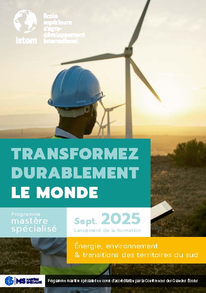 Plaquette - Formation Mastère Spécialisée Energie