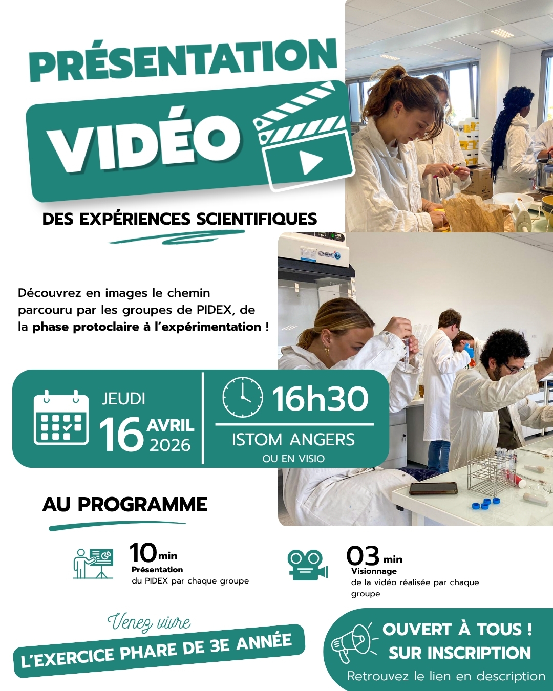 Affiche événement pidex